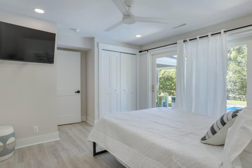 Luxury Beach House - 2Min Walk To Beach - Private Pool - Group & Dog Friendly Hilton Head Island Eksteriør bilde