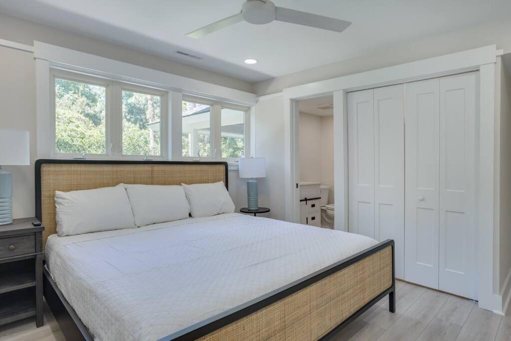 Luxury Beach House - 2Min Walk To Beach - Private Pool - Group & Dog Friendly Hilton Head Island Eksteriør bilde