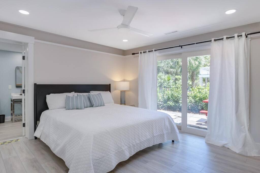 Luxury Beach House - 2Min Walk To Beach - Private Pool - Group & Dog Friendly Hilton Head Island Eksteriør bilde
